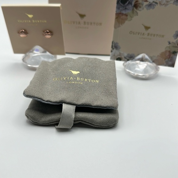 Olivia Burton Rose Gold Earrings - Picture 2 of 7